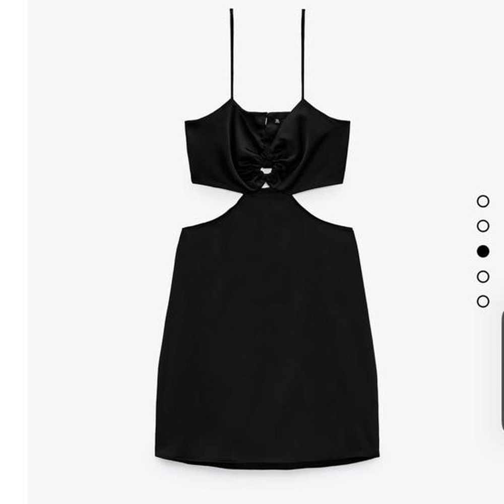 Zara black dress